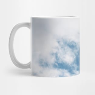 Blue Sky with White Clouds Mug